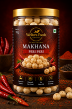 Peri Peri Makhana | Premium Roasted Fox Nuts | No Palm Oil | 70g
